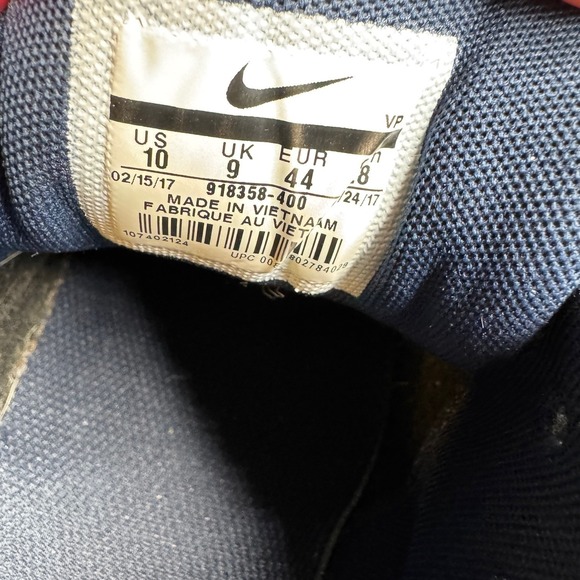 Nike Air Max 90 Premium Jacquard Indigo 918358-400 Men's Size 10 Blue Suede - Picture 9 of 12